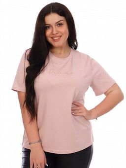 Футболка промо 718/пудровый - Ihomelux фото 9