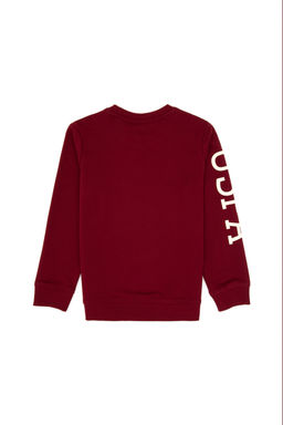Erkek _ocuk Bordo Basic Sweatshirt Sepette S_rpriz _ndirim - U.s. polo assn фото 10