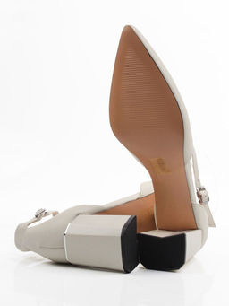 06-HDP1168-118 LT. BEIGE Туфли летние женские (натуральная кожа)