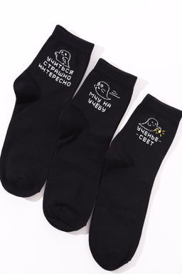 Носки мужские Мчу на учебу (набор 3 пары) - Berchelli фото 4