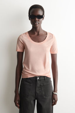 CAMISETA DE SEDA SLIM FIT - H&m фото 4