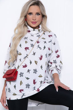 Джемпер Ариана (вайт) ХИТ Б7210 - Lt collection фото 3