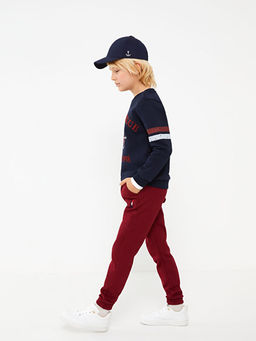 Beli Lastikli Nak?? Detayl? Erkek ?ocuk Jogger E?ofman Alt?