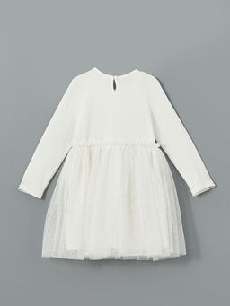 Bisiklet Yaka T?t? K?z ?ocuk Elbise - Waikiki фото 2