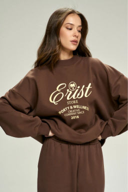 Свитшот Wellness Brown - Erist store фото 6