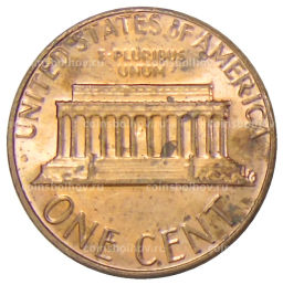Монета 1 цент 1984 года США