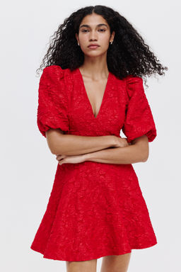 Vestido con manga puffy - H&m фото 6