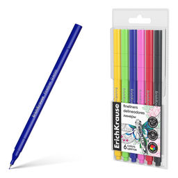 Набор линеров ErichKrause "Art Spirit" 6цв. (62948)