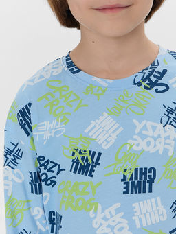 КОМПЛЕКТ ДЛЯ МАЛЬЧИКОВ (ЛОНГСЛИВ, БРЮКИ) - Mark formelle фото 4