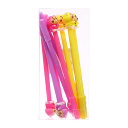 Цена за 12 шт. Ручка-прикол Calligrata «Зверушки», синий стержень, гелевая, МИКС