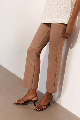 Leggings cepillados con costura en la rodilla - H&m фото 3