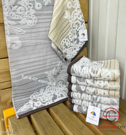 Полотенца с рисунком, 12 шт.