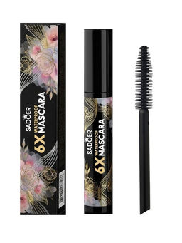 SADOER Водостойкая тушь для ресниц 6X Waterproof Volume Mascara обьем и удлинение