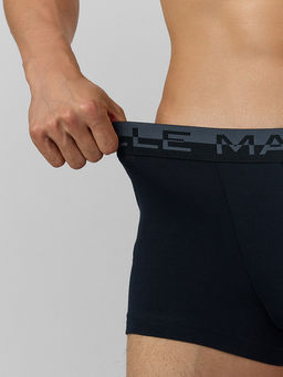 Цена за 2 штуки! Трусы боксеры мужские черные - Mark formelle фото 4