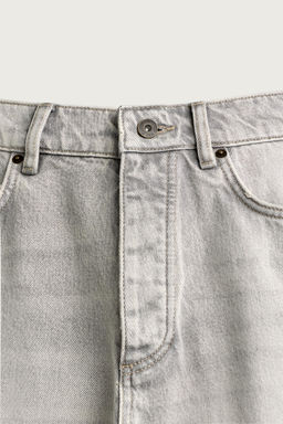 JEANS STRAIGHT ANKLE FIT / Gris claro - Zara фото 8