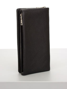 LACCOMA клатч 7513-черный натуральная кожа  фото 2