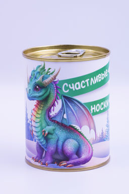 Носки мужские в банке GL786 Счастливые носки