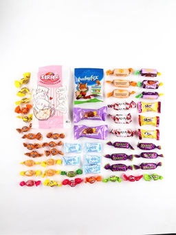 Сладкий детский новогодний подарок Чудесного Нового года, конфеты 500 г, пазл