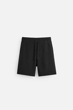 TEXTURED JOGGER BERMUDA SHORTS - Zara фото 15