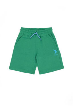 U. S. Polo Assn Зеленые вязаные шорты для мальчика