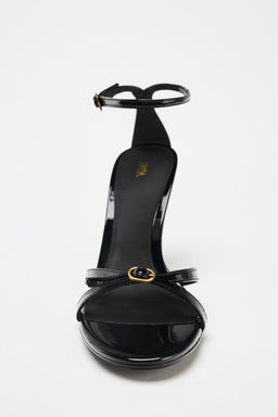 HIGH-HEEL BUCKLE SANDALS - Zara фото 4