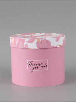 Набор шляпных коробок 5 в 1 «Нежные лилии», 13 × 14 ‒ 19.5 × 22 см