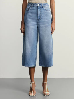 Джинсовые шорты бермуды удлиненные / Zarina  фото 3