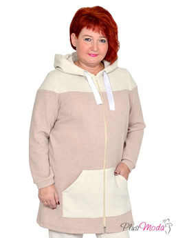 Толстовка Модель №1426 размеры 44-84 - Plusmoda фото 5