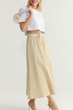 Trendyolmilla Siyah A-line Maxi Boy Etek TEDSS24ET00033  фото 2