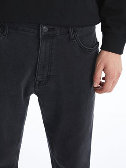 779 Regular Fit ??i Polarl? K??l?k Erkek Jean Pantolon