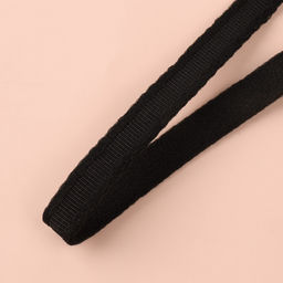 Набор резинок для пошива нижнего белья TEIRA, 5 видов, чёрный