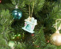 Елочная игрушка - Камин 56GG64-25804 S