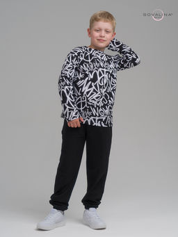 Костюм Heavy men чб надписи - Sovalina фото 9