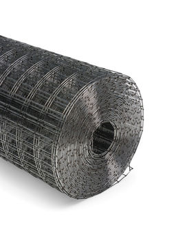 Сетка сварная оцинкованная, 10×1 м, ячейка 25×12.5 мм, d=0.7 мм, металл, Greengo