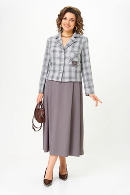 Костюм Aira Style 24-17А серый