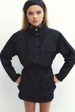 Chaqueta cargo de algodon