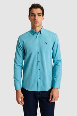 Erkek Petrol Uzun Kollu Basic G_mlek - U.s. polo assn фото 3