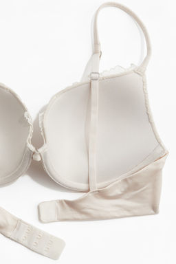 Sujetador push-up de microfibra y encaje - H&m фото 4