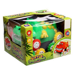 Машинка-перевёртыш Крокодил, работает от батареек, цвет зеленый - Simaland фото 6