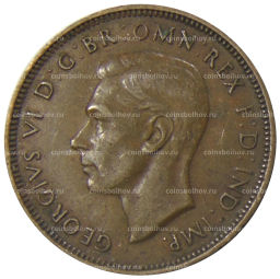 1/2 пенни 1938 года Австралия