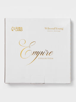 Тарелка WY Empire, d=18 см, фарфор, белая