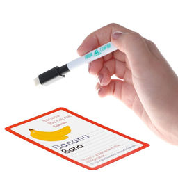 Развивающий набор пиши-стирай Учимся писать. Vegetables, 15 карт - Лас играс фото 4