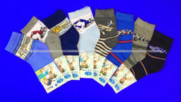 Цена за 12 пар. BFL носки детские "Машинки"