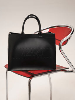 Сумка кожаная Azaro 30578 черный