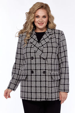 Жакет Элль стиль 2325/1ж черно-белый