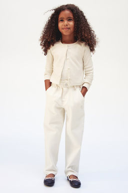 Vaquero paper bag de corte relajado