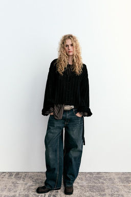 TRF BALLOON MID-RISE JEANS