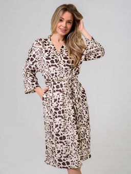 Халат велюровый женский Сафари - Оптима фото 4