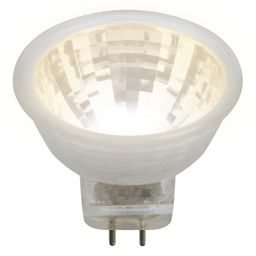 LED-MR11-3W/WW/GU4/220V GLZ21TR Лампа светодиодная, 220V. Прозрачная. Теплый белый свет (3000K). Картон. ТМ Uniel.
