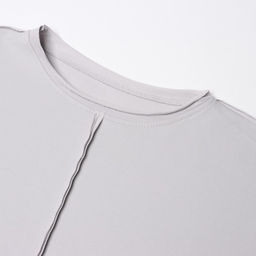 Футболка с декоративным швом женская MIST Base, размер S-M, серая